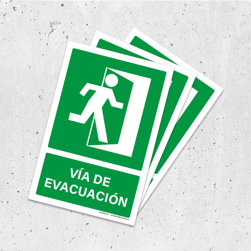 Señaléticas Evacuación