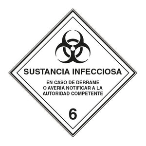 Rombo Sustancia Infecciosa 6