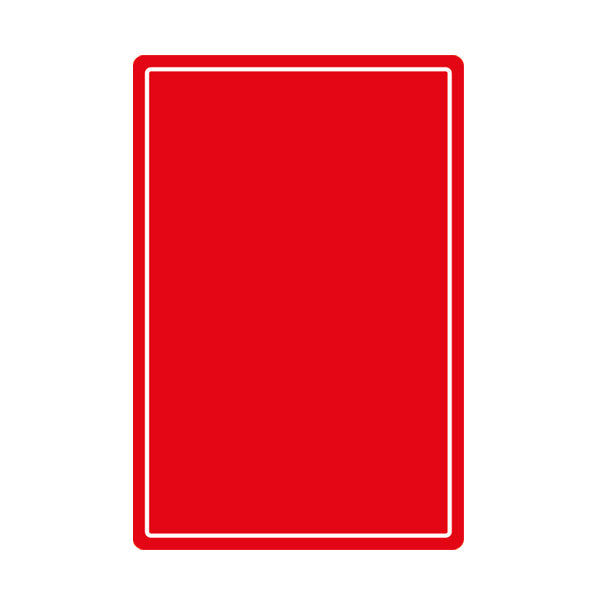 Señalética Vertical Rojo