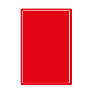 Señalética Vertical Rojo