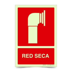 Red Seca Entrada Fotoluminiscente