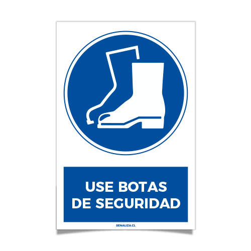 Use Botas de Seguridad