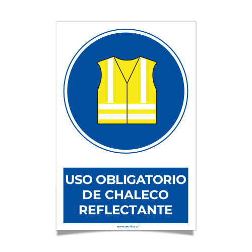 Uso Obligatorio de Chaleco Reflectante
